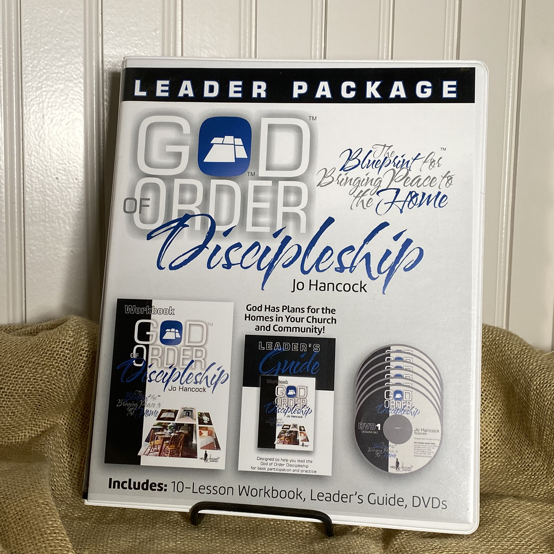 God of Order Discipleship Leader Package