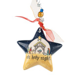 Holy Night Nativity Star Ornament